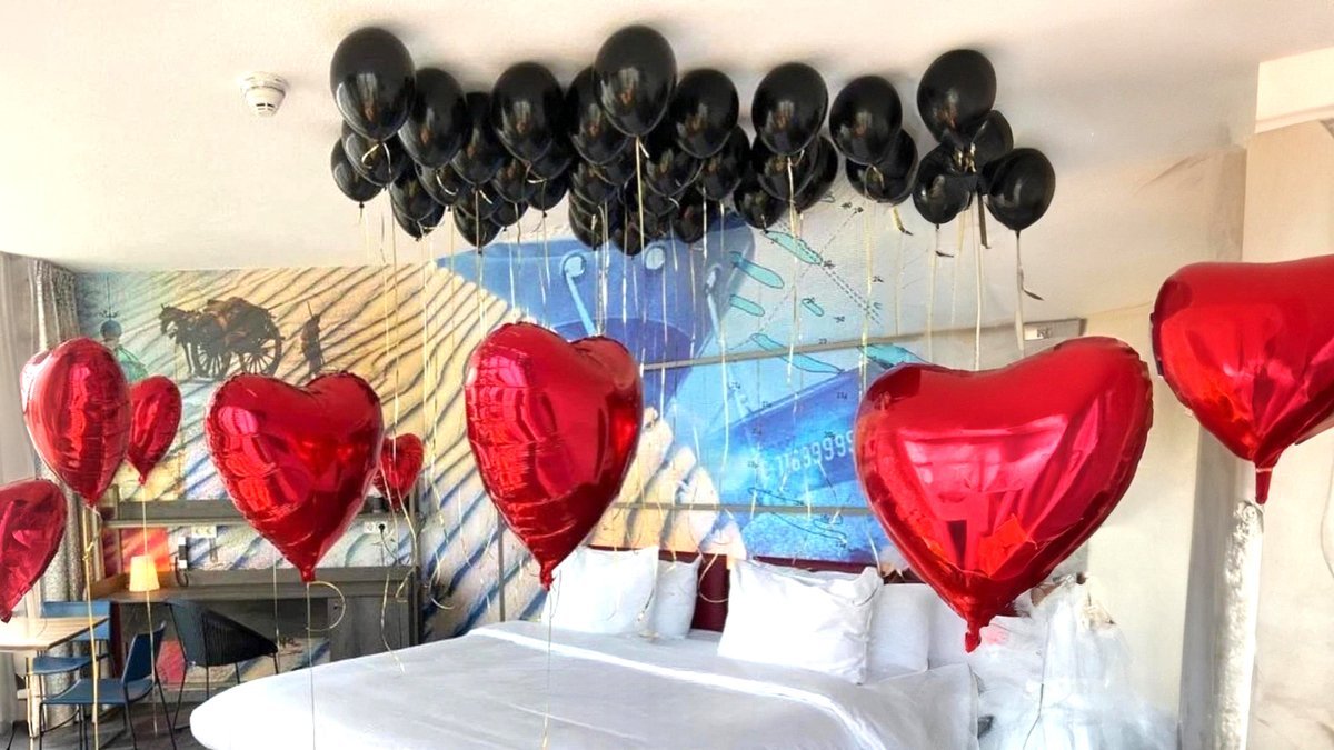 Комната сюрприз (46шт). Набор шаров.