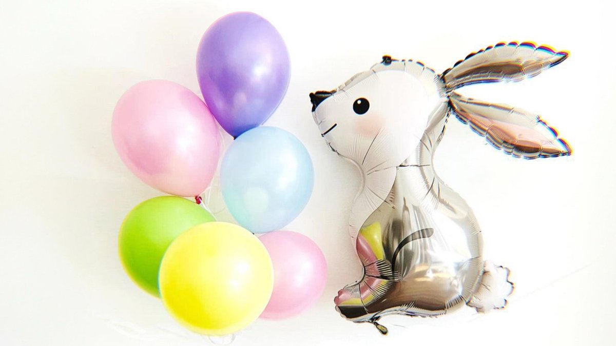 Набор шаров с гелием (7 шт).