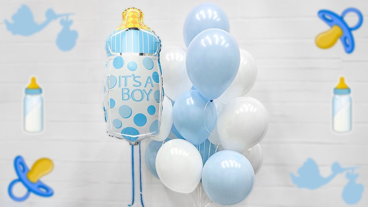 Набор шаров с гелием (16шт)