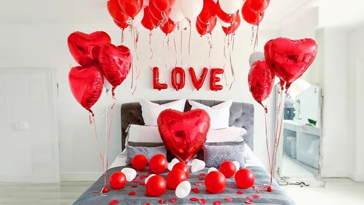 Комната сюрприз (59шт). Набор шаров.